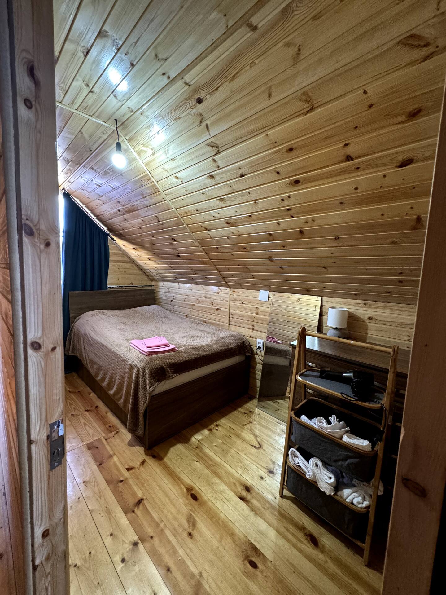 Cozy bedroom at Cotria Cottage