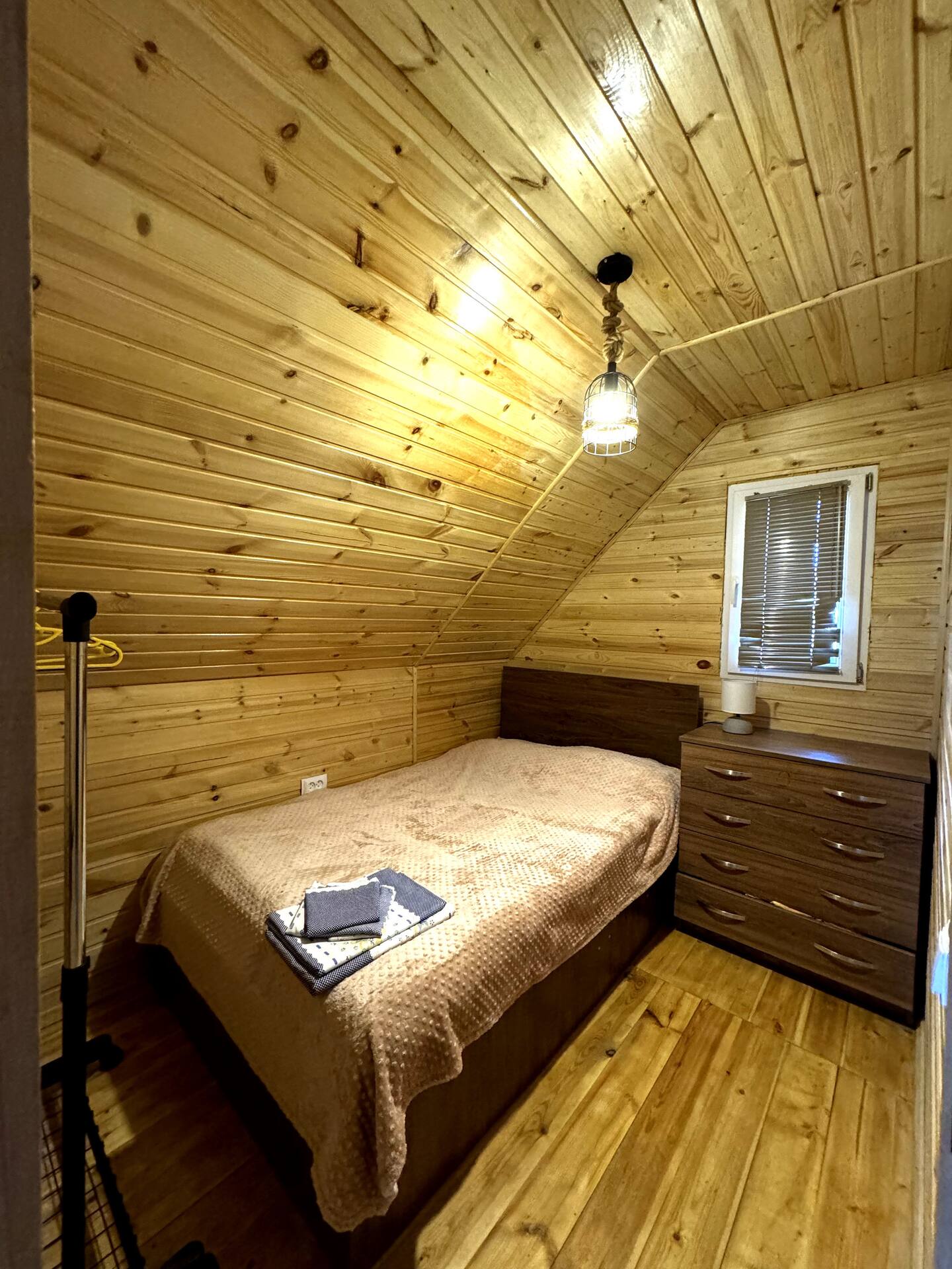 Spacious bedroom at Cotria Cottage